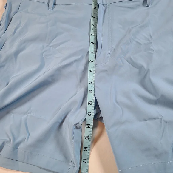 Maelreg Men's Light Blue Golf Shorts Quick Dry Water Resistant NWT 40 X 7 - Picture 7 of 10